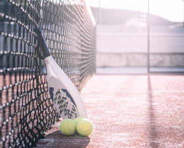 Padel racchetta e palline